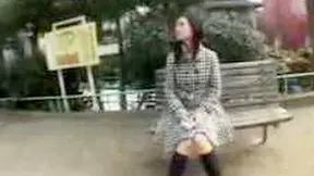 MILF in Heat at the Playground - JAV XXX TUBE