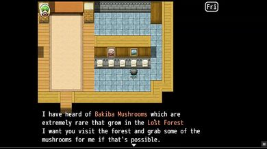 Giant tits soaking in the yokai bathhouse