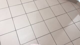 ambling around bare and nutting in public douche