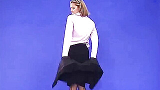 Clara Morgane Virtual Secretary Striptease