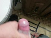 Breaking a tenga egg with my dick