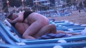 Caught fucking on a Spanish beach