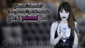 You won't leave her for me? Then I won't give you the antidote - MP4 HD 1080p