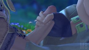 Teen Jade Assisting with a Helping Hand