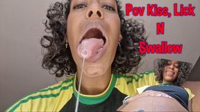 Pov kiss n lick vore