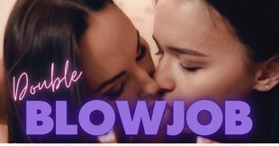 Two slutty pornstars suck biggest cocks in POV