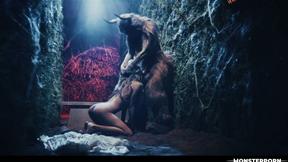 Hardcore Monster Fucking Parody - Futa Minotaur Medieval Fantasy with Ava Amira