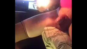 CD drip hot wax red candle