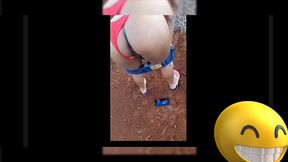levei ela pro mato safada