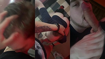 Greedy Deepthroat After Gym + Cum All Over My Hole 💦 [FULL HD]