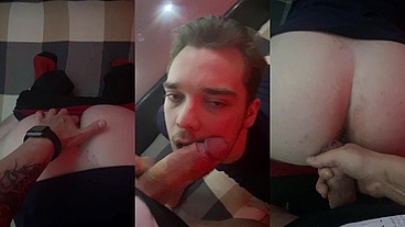 Greedy Deepthroat After Gym + Cum All Over My Hole 💦 [FULL HD]