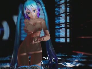 Miku is giving it her all to Oh My Hotty - Nonstop -1197