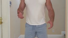 Clothes disappearing and embarrassment solo