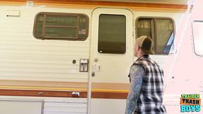 ”TRAILERTRASHBOYS Buck Richards Wrecks Eddie Patrick Holy Hole”