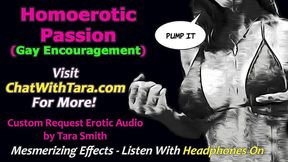 Audio only - homoerotic passion where only a man can take you mesmerizing erotic audio by Tara Smith