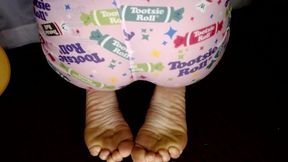 Dirty Feet Long Toes