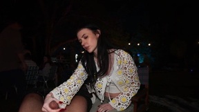 Bella Nova gives a great head and gets fucked in the middle of the night
