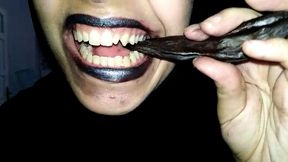 Chewing hard food
