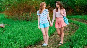 Alice Kingsly and Flika Luchik are enjoying lesbian sex so much