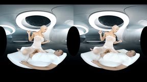 Virtual Reality Space Ride with Czech Sexpots Patty Michova and Vanessa