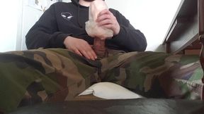 This in military uniform