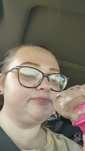 Ice Cream Cone Licking