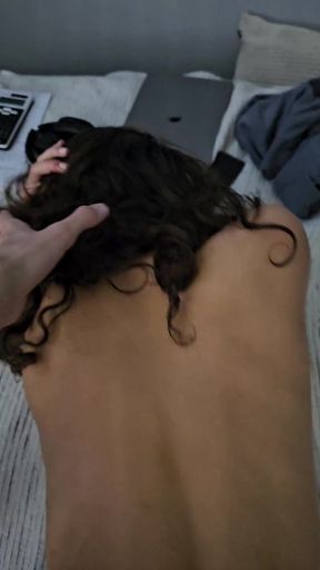 Brazilian GF gets fucked in doggy style