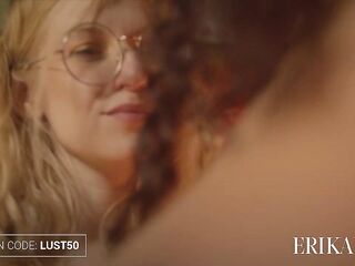 Romantic Lesbo Vagina Play – Tulips by Erika Longing