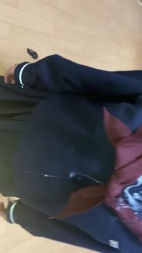 Japanese School Uniform Female Student Gets a Hand Job and Copious Semen Bukkake