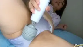 Mature Babe Electrified by Magic Wand Pleasure