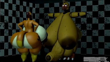 furra futanari tiene epic sexo con la withered chica