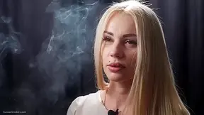 32 Yo Ekaterina With 18 Years Of Smoking Skills