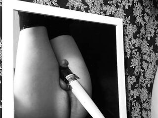 Left to Have a fun a Full Climax w/Sex tool Taped to My Jock (Post Climax Punishment)