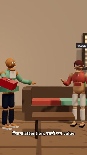 Daily life of a man