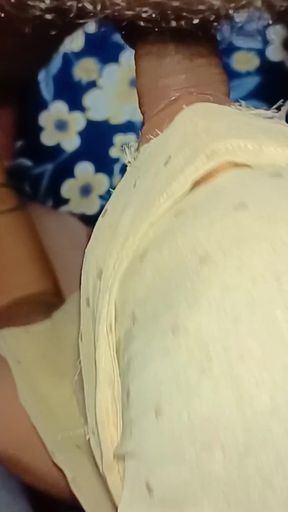 Bhabhi I land chusa aur pura mal Pi liya   Clip 1
