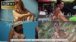 Topless beach compilation vol.45 - BeachJerk