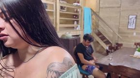 My Stepson Busts My Ass While His Step Father Is Gone ft Anotonella-Jones Jhin44 by Antonella Jones Rough Anal Ass to Mouth In Spanish Colombian porn video