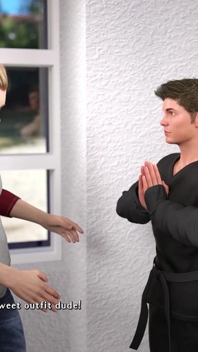 Having a Hard Time - a Hot Futa Gets a Gloryhole Blowjob - XXX Gameplay #8