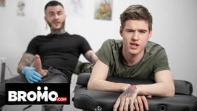 Intense Ass Fucking Pounding Between Tattooed Hunks