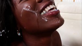 She greets her boss every day by letting him squeeze her jugs before she gives him a...