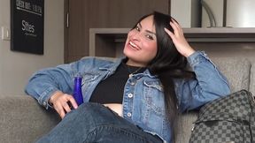 Big Black Ass Ebony Climbs On Top &amp; Gives Producer The Ride Of His Life