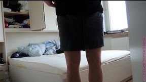 nylonjunge testet neue windeln ** anziehen dwt **
