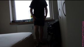 nylonjunge testet neue windeln ** anziehen dwt **