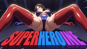 Superheroine Defeated - Spread Legs & Deep Fuck