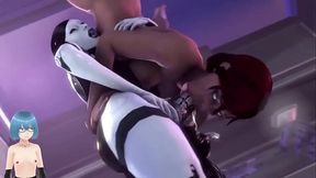 futaedi x femshepard facefuck