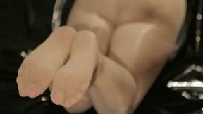 Cum on Oilgolssy pantyhose
