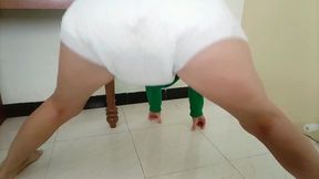 all day worn diaper big loading in