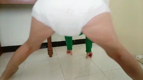 all day worn diaper big loading in