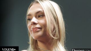 Deeper. Tiny Blonde Cutie Dylan Moore Gets Her Tight Pussy BBC-Filled