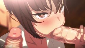 Kobeni Internal View Face Fuck Throat Pie (Blowbang)